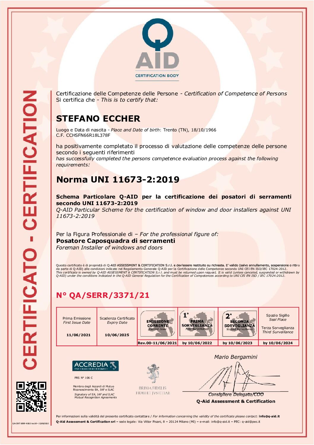 QAID-CERT-SERR_017-2SURV-ECCHER 2023